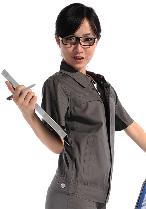女短袖工作服